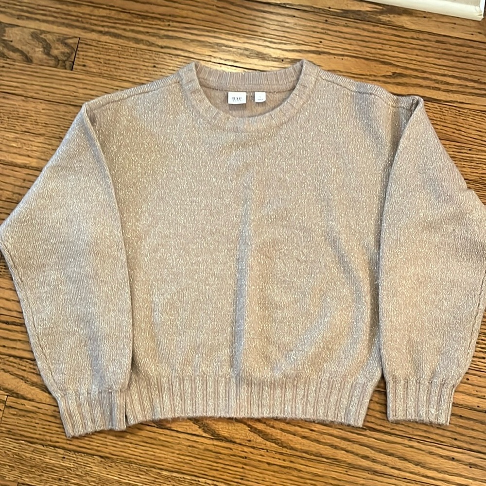 Gap girls size L (10) sparkly sweater